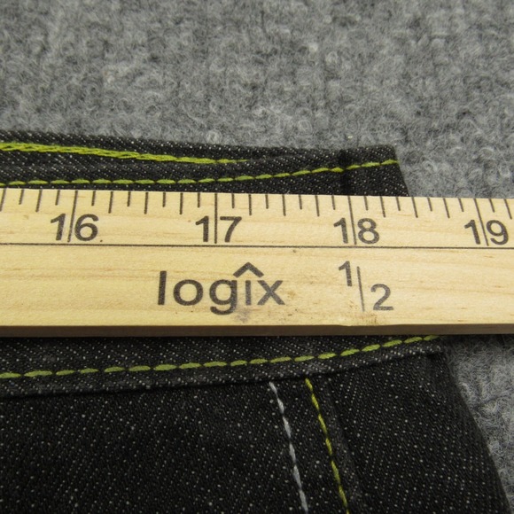 Vintage DMax Jeans  Mens 37x32 Y2K Straight Leg Baggy Relaxed Grunge Tag Size 40 - Picture 5 of 14